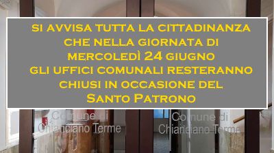 porte a vetro-ingresso-del-comune con testo