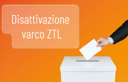 Elezioni regionali 12-13 ottobre 2025: Disattivazione temporanea varco ZTL Elezioni regionali 12-13 ottobre 2025: Disattivazione temporanea varco ZTL