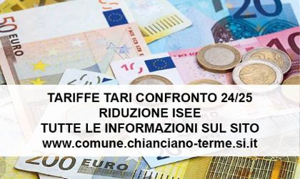 Tariffe TARI - Confronto 2024/2025 Tariffe TARI - Confronto 2024/2025