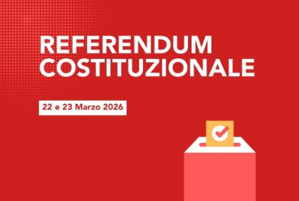 Referendum Costituzionale del 22 e 23 marzo 2026 - Informativa generale