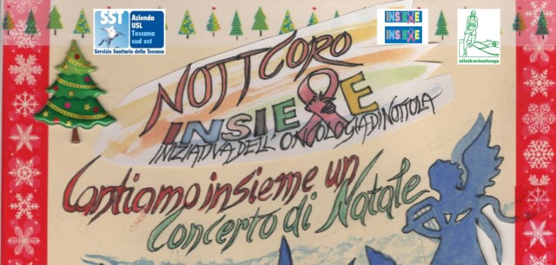 Locandina coro Nottola concerto 2024
