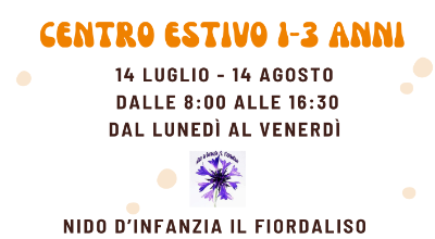 Locandina Centri Estivi 2025_1-3 anni Locandina Centri Estivi 2025_1-3 anni